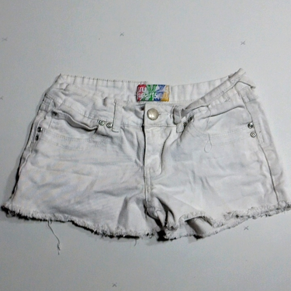 Women, shorts, trust heart, Gray, size 5, cotton